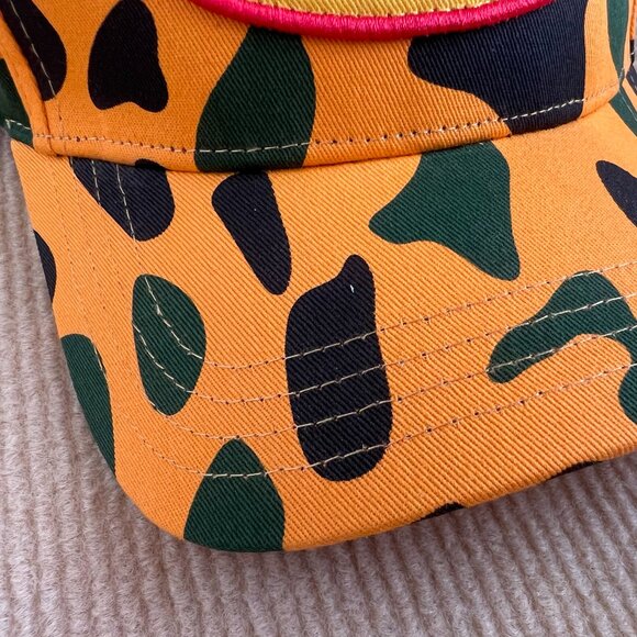 Orange Camo Von Dutch Hat - Picture 3 of 7